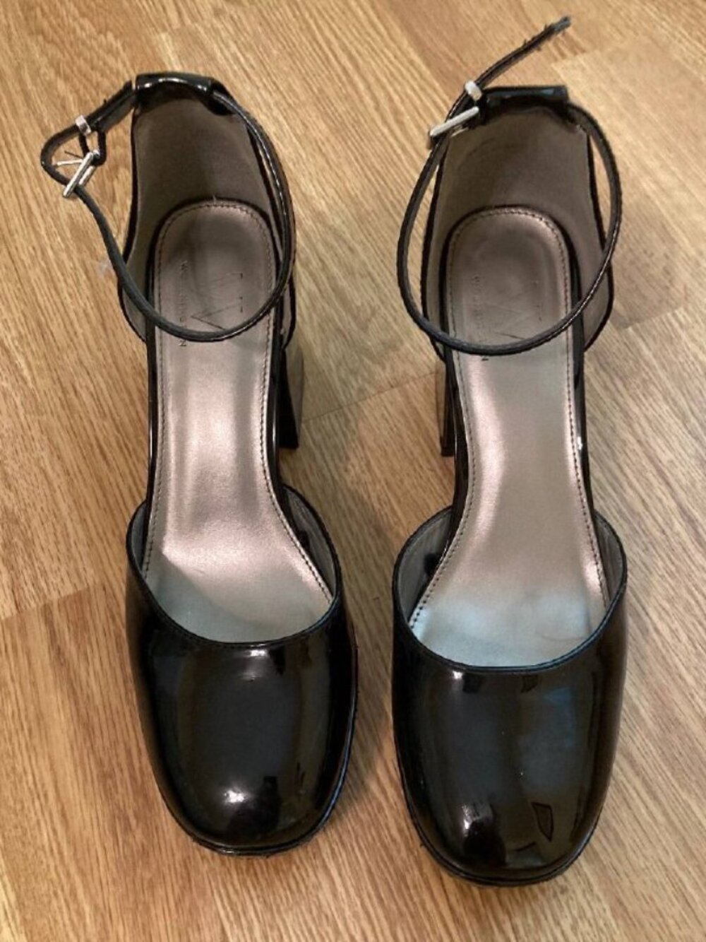 WORTHINGTON Patent Leather Women Shoes in Black - Size 7.5